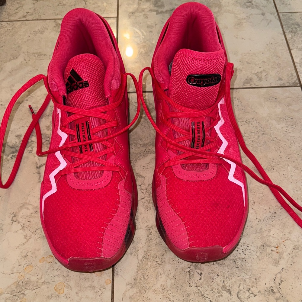 adidas raspberry jam DON crayola Men's Athletic Sneakers
